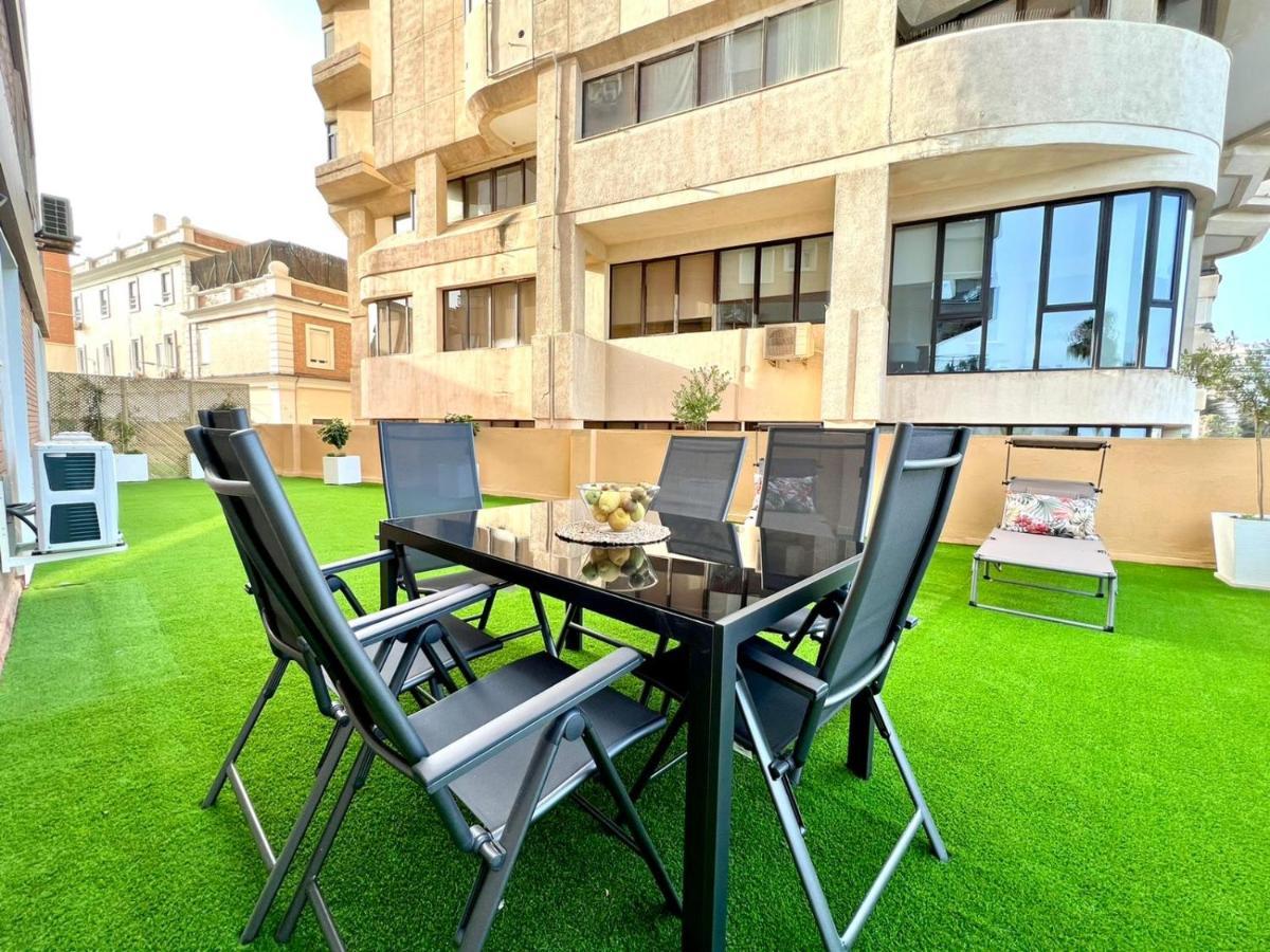 Malagueta Beach I & Private Terrace By Ele Apartments Màlaga Exteriér fotografie